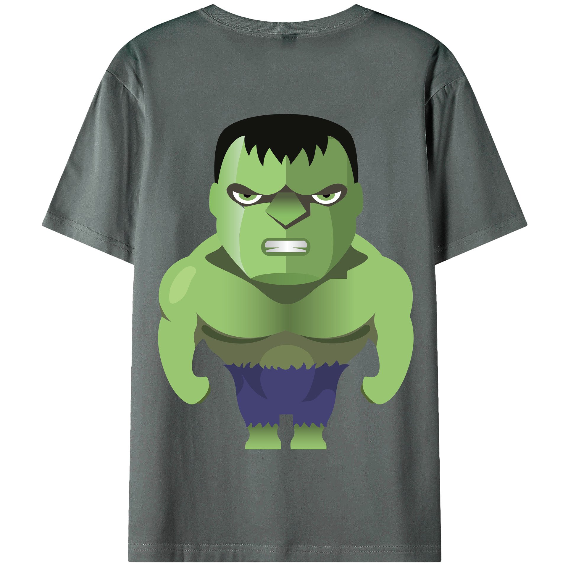 （画像用） アベンジャーズ The Avengers 綿100％半袖Tシャツ（背面プリント）